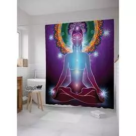 Штора-занавеска для ванной JOYARTY