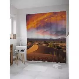 Штора-занавеска для ванной JOYARTY