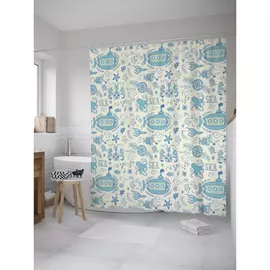 Штора-занавеска для ванной JOYARTY