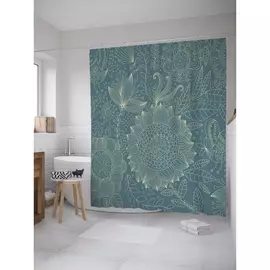 Штора-занавеска для ванной JOYARTY