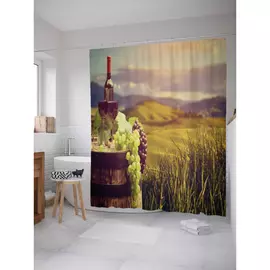 Штора-занавеска для ванной JOYARTY