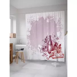 Штора-занавеска для ванной JOYARTY