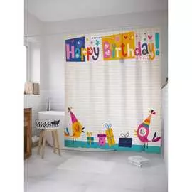 Штора-занавеска для ванной JOYARTY