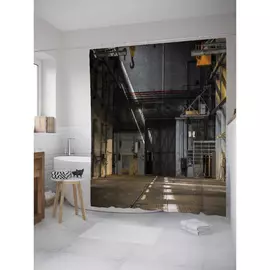 Штора-занавеска для ванной JOYARTY