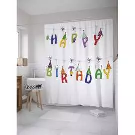 Штора-занавеска для ванной JOYARTY