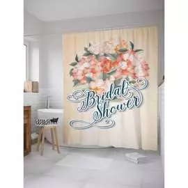 Штора-занавеска для ванной JOYARTY