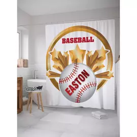 Штора-занавеска для ванной JOYARTY