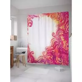 Штора-занавеска для ванной JOYARTY