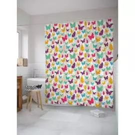 Штора-занавеска для ванной JOYARTY