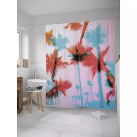 Штора-занавеска для ванной JOYARTY