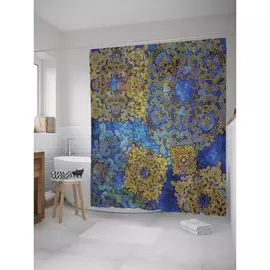 Штора-занавеска для ванной JOYARTY