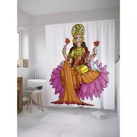 Штора-занавеска для ванной JOYARTY