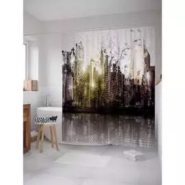 Штора-занавеска для ванной JOYARTY