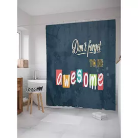 Штора-занавеска для ванной JOYARTY