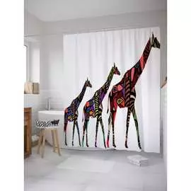 Штора-занавеска для ванной JOYARTY