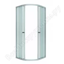 Шторка для душевой кабины 1marka bella ns 90х90х185 см, хром, полукруг 04ппд9090бнаш