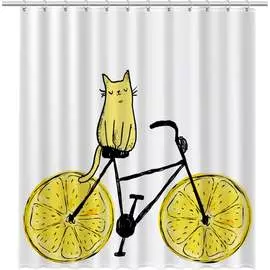 Шторка для ванной FIXSEN CAT FX-2515