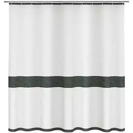 Шторка для ванной комнаты FORA STONE BLACK FOR-STN204BL