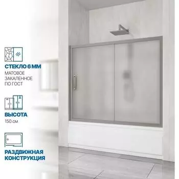 Шторка на ванну GuteWetter gwmpkb019p2 4698031943296