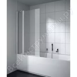 Шторка на ванну kermi cada xs маятниковая дверь, крепление слева ck dtl 09014 vpk 00000060714