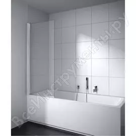 Шторка на ванну kermi cada xs маятниковая створка, крепление слева ck dfl 07516 vpk 00000066577