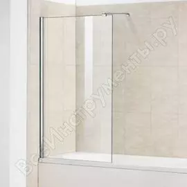 Шторка на ванну kermi cada xs со стабилизатором и неподвижным сегментом ck tw2 09014 vpk 00000060715