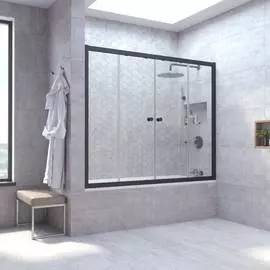 Шторка на ванную VEGAS-GLASS