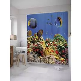 Шторка-занавеска для ванной JOYARTY