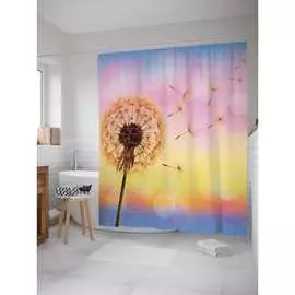 Шторка-занавеска для ванной JOYARTY