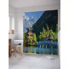 Шторка-занавеска для ванной JOYARTY