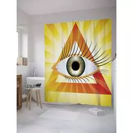 Шторка-занавеска для ванной JOYARTY