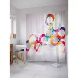 Шторка-занавеска для ванной JOYARTY