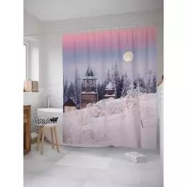 Шторка-занавеска для ванной JOYARTY