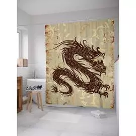 Шторка-занавеска для ванной JOYARTY