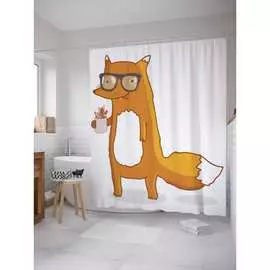 Шторка-занавеска для ванной JOYARTY