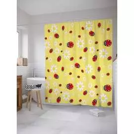 Шторка-занавеска для ванной JOYARTY