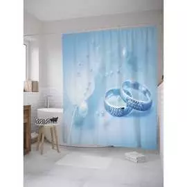 Шторка-занавеска для ванной JOYARTY