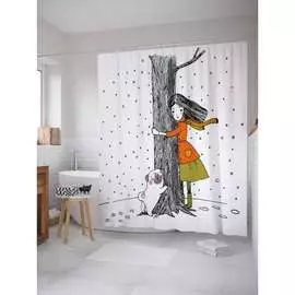 Шторка-занавеска для ванной JOYARTY