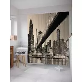 Шторка-занавеска для ванной JOYARTY