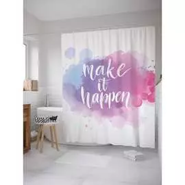 Шторка-занавеска для ванной JOYARTY