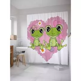 Шторка-занавеска для ванной JOYARTY