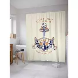 Шторка-занавеска для ванной JOYARTY