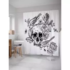 Шторка-занавеска для ванной JOYARTY