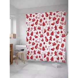 Шторка-занавеска для ванной JOYARTY