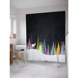 Шторка-занавеска для ванной JOYARTY