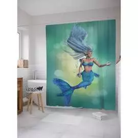 Шторка-занавеска для ванной JOYARTY