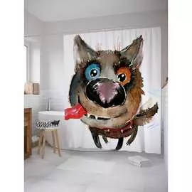 Шторка-занавеска для ванной JOYARTY