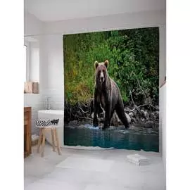 Шторка-занавеска для ванной JOYARTY