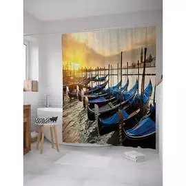 Шторка-занавеска для ванной JOYARTY