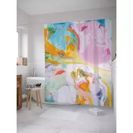 Шторка-занавеска для ванной JOYARTY